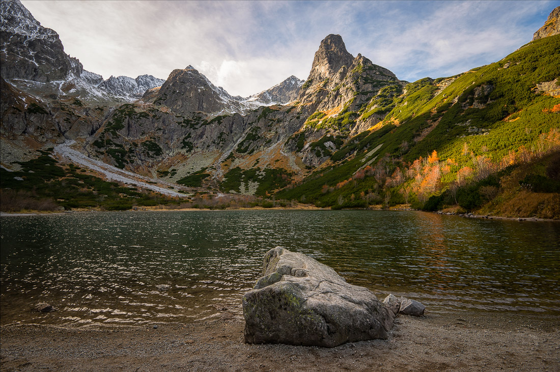 The lake Zelené Pleso